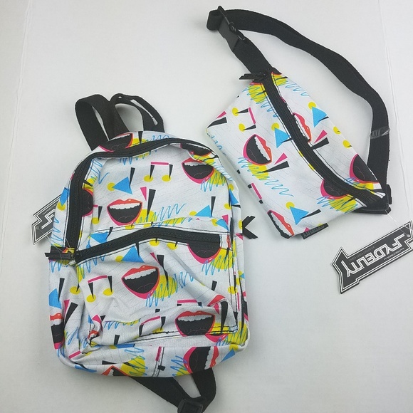 80s style backpack